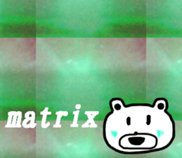 Rising sun with bear sticker #13487032