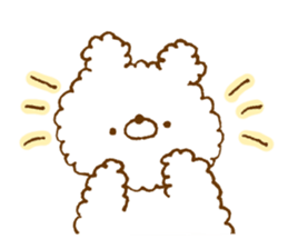 Fluffy has been bear sticker #13487381