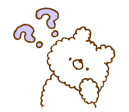 Fluffy has been bear sticker #13487393