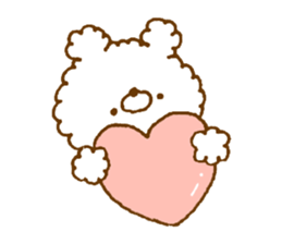 Fluffy has been bear sticker #13487394