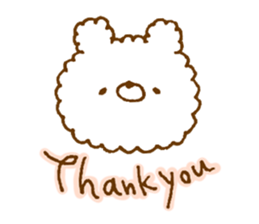 Fluffy has been bear sticker #13487395