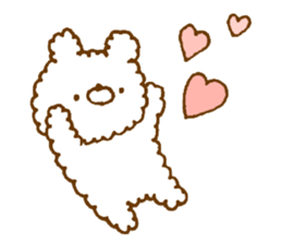 Fluffy has been bear sticker #13487396