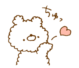 Fluffy has been bear sticker #13487398