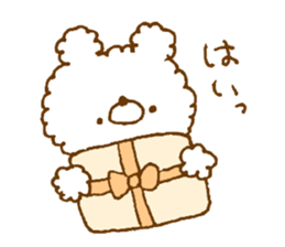 Fluffy has been bear sticker #13487410