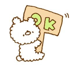 Fluffy has been bear sticker #13487411