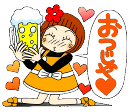 Castor bean-chan 65 sticker #13487500