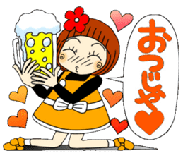 Castor bean-chan 65 sticker #13487500