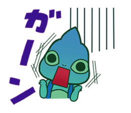 Chameleon sticker sticker #13487791