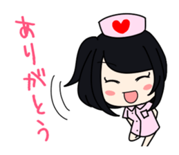 Pretty nurse Sticker 1 sticker #13487999