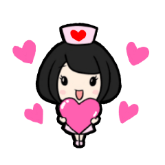Pretty nurse Sticker 2
