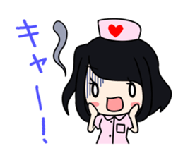 Pretty nurse Sticker 2 sticker #13488073