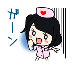 Pretty nurse Sticker 2 sticker #13488075