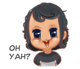 The Little HITAM sticker #13488167