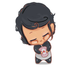 The Little HITAM sticker #13488187