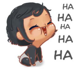 The Little HITAM sticker #13488189