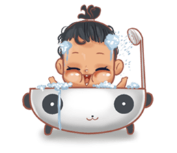 The Little HITAM sticker #13488193