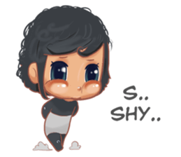 The Little HITAM sticker #13488194