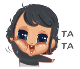 The Little HITAM sticker #13488201