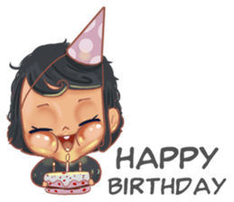 The Little HITAM sticker #13488202