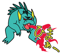 Call your monsters! sticker #13488436