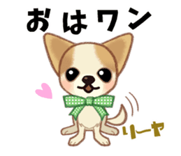 Chihuahua & Toy Poodle sticker #13488502