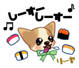 Chihuahua & Toy Poodle sticker #13488518