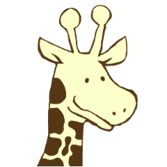 Pastel Giraffe