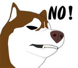 Funny Huskies sticker #13488746