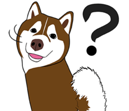 Funny Huskies sticker #13488757