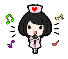 Pretty nurse Sticker 3 sticker #13488840