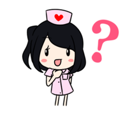Pretty nurse Sticker 3 sticker #13488845