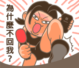 The Funny Reporter sticker #13489001