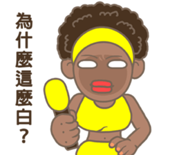The Funny Reporter sticker #13489002