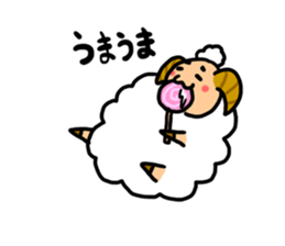 Sheep that can be used sticker #13489503