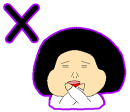 Konoka, my sister is three years of age sticker #13489799