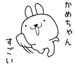 kamechan send Sticker sticker #13490334