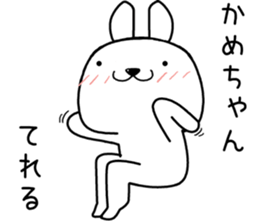 kamechan send Sticker sticker #13490336