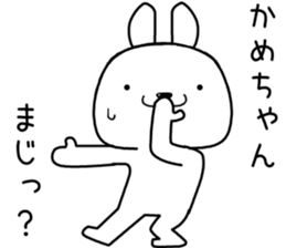 kamechan send Sticker sticker #13490344