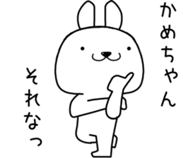 kamechan send Sticker sticker #13490346