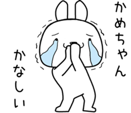 kamechan send Sticker sticker #13490347