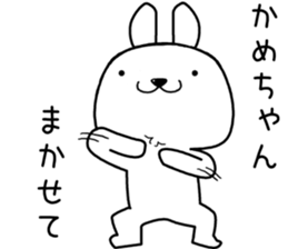 kamechan send Sticker sticker #13490349