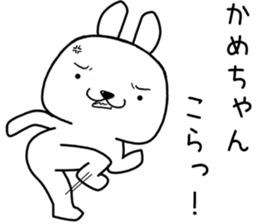 kamechan send Sticker sticker #13490350