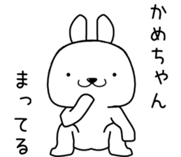 kamechan send Sticker sticker #13490357