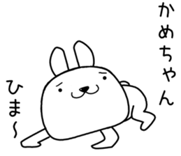 kamechan send Sticker sticker #13490358