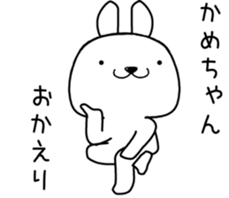 kamechan send Sticker sticker #13490360