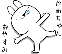 kamechan send Sticker sticker #13490365