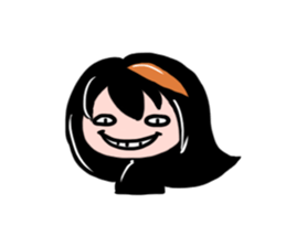 CW: Vattena Comical Faces sticker #13490463