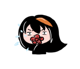 CW: Vattena Comical Faces sticker #13490471