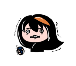 CW: Vattena Comical Faces sticker #13490473