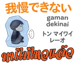 HELLO MAKOTO Thai&Japan Comunication7 sticker #13490763